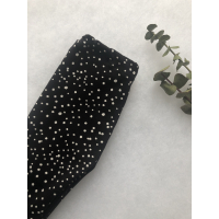 Broekje zwart met witte stippen